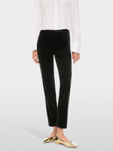 Marc Cain Collections SIENA Velvet Pants ZC81.23W48 Black