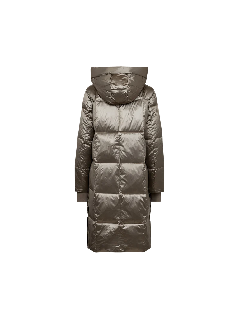 Mos Mosh Nova Down Square Coat Metallic Brindle