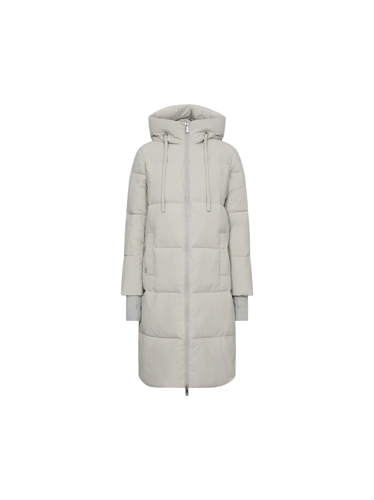 Mos Mosh Ollie Terma Long Coat Glacier Grey