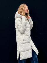 Mos Mosh Ollie Terma Long Coat Glacier Grey
