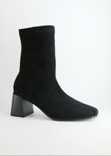 Jane Boots Faux Suede Black