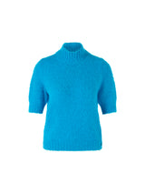 Marc Cain Collections Rethink Together Fluffy Jumper Bright Sea ZC41.39M59