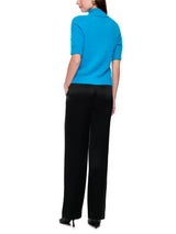 Marc Cain Collections Rethink Together Fluffy Jumper Bright Sea ZC41.39M59