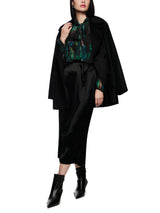 Marc Cain Collections Transparent Viscose Blouse Dark Jade Green ZC51.32W82