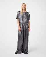 KNIT-TED Varah Top Metallic Grey