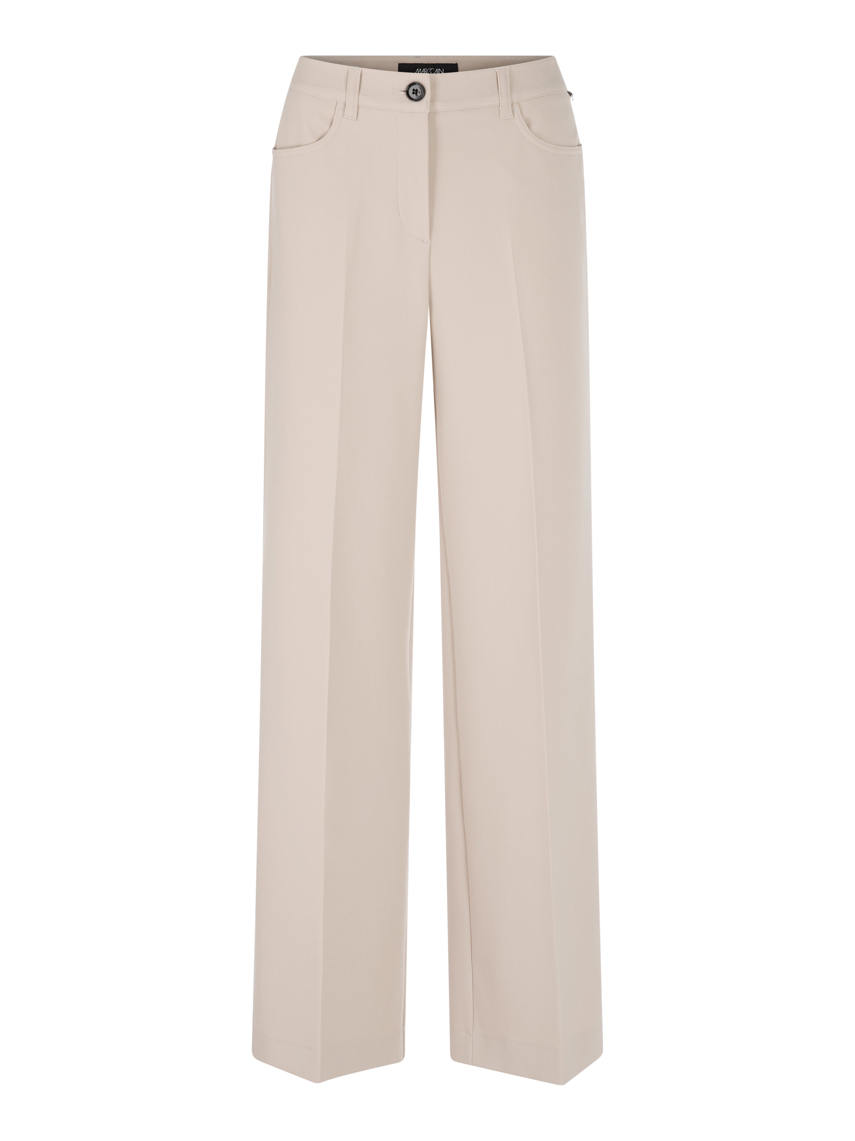 Marc Cain WARRI Wide Fit Pants ZP81.26W77 Warm Stone