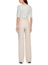 Marc Cain WARRI Wide Fit Pants ZP81.26W77 Warm Stone