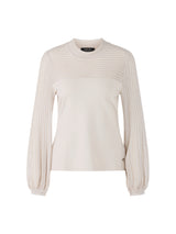 Marc Cain Collections Knitted In Germany Fine Knit Sweater ZC41.51M49 Smoke