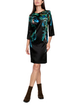 Marc Cain Collections Dress with Feather Print ZC21.34W85
