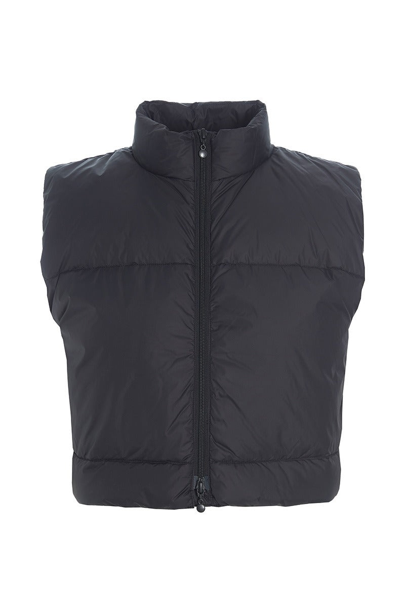BITTE KAI RAND Feather Down Short Vest Black