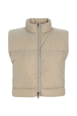 BITTE KAI RAND Feather Down Short Vest Stone