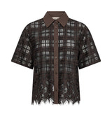 Mos Mosh Lia Checko Lace Shirt Deliciosa