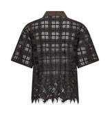 Mos Mosh Lia Checko Lace Shirt Deliciosa