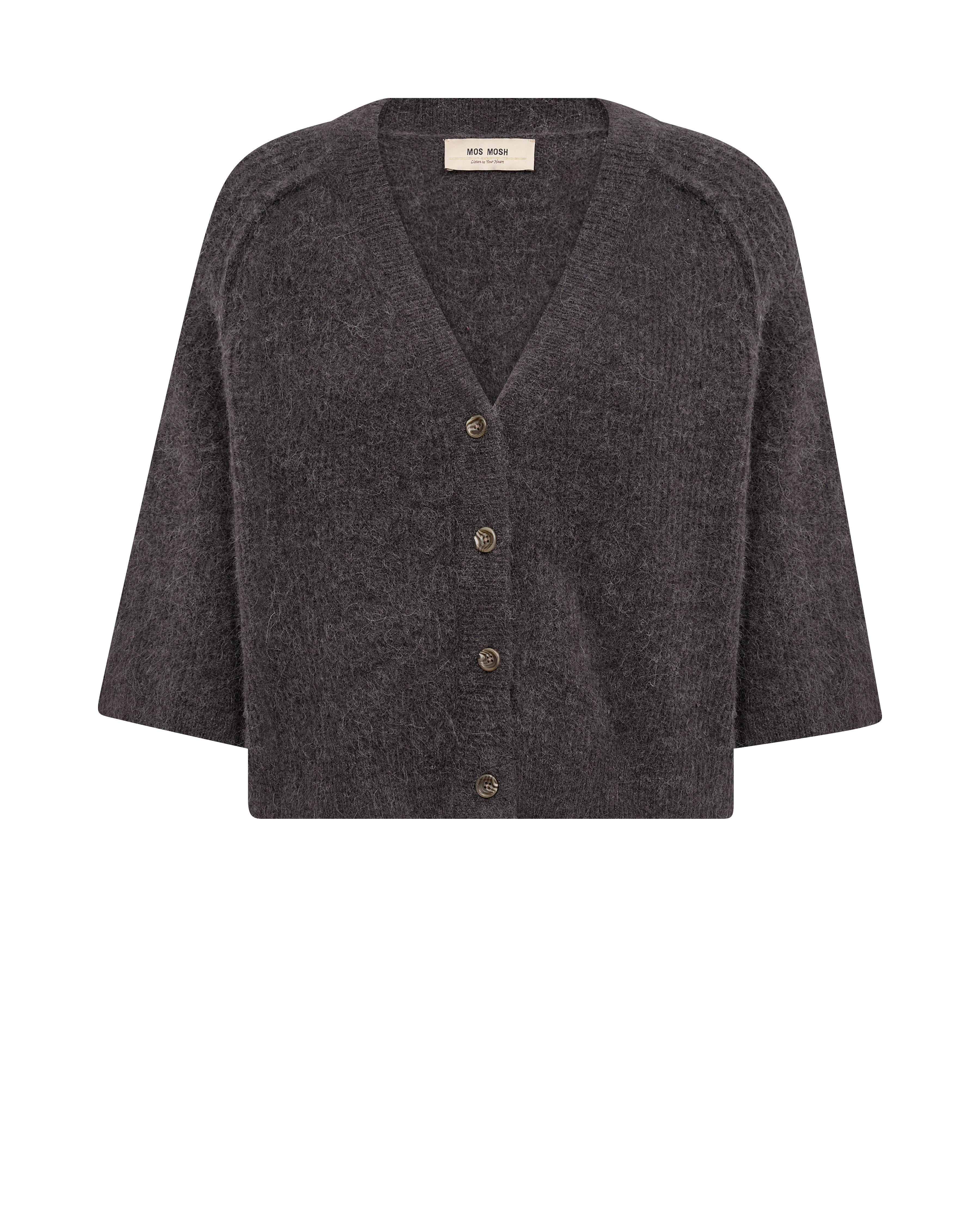 Mos Mosh Thora Lizet Knit Cardigan Subterranean