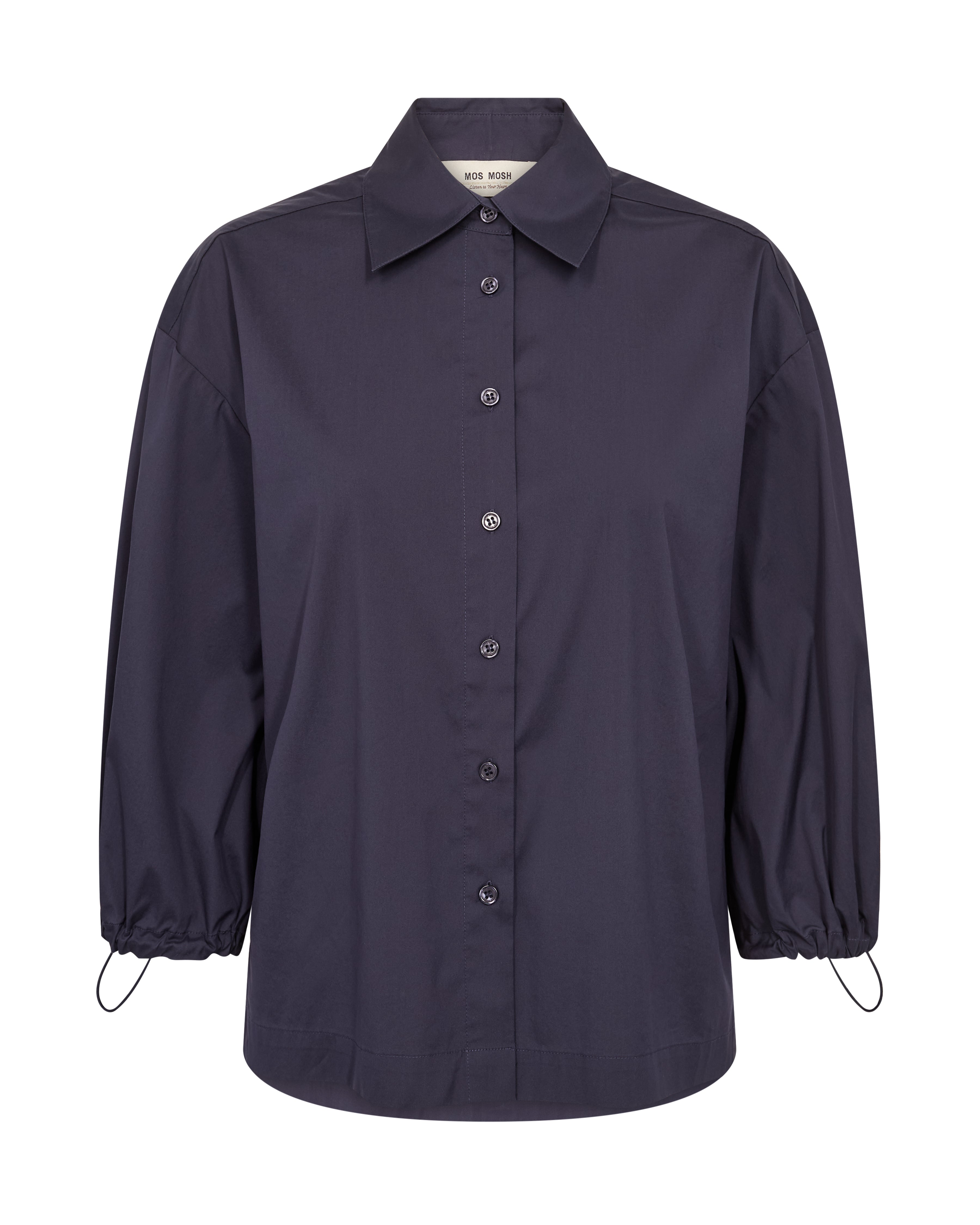 Mos Mosh Vinita 3/4 Shirt Salute Navy