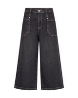 Mos Mosh Culotte Juventus Jeans Black Capri