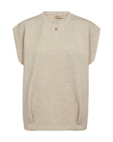 Mos Mosh Namara SS Sweatshirt Sesame
