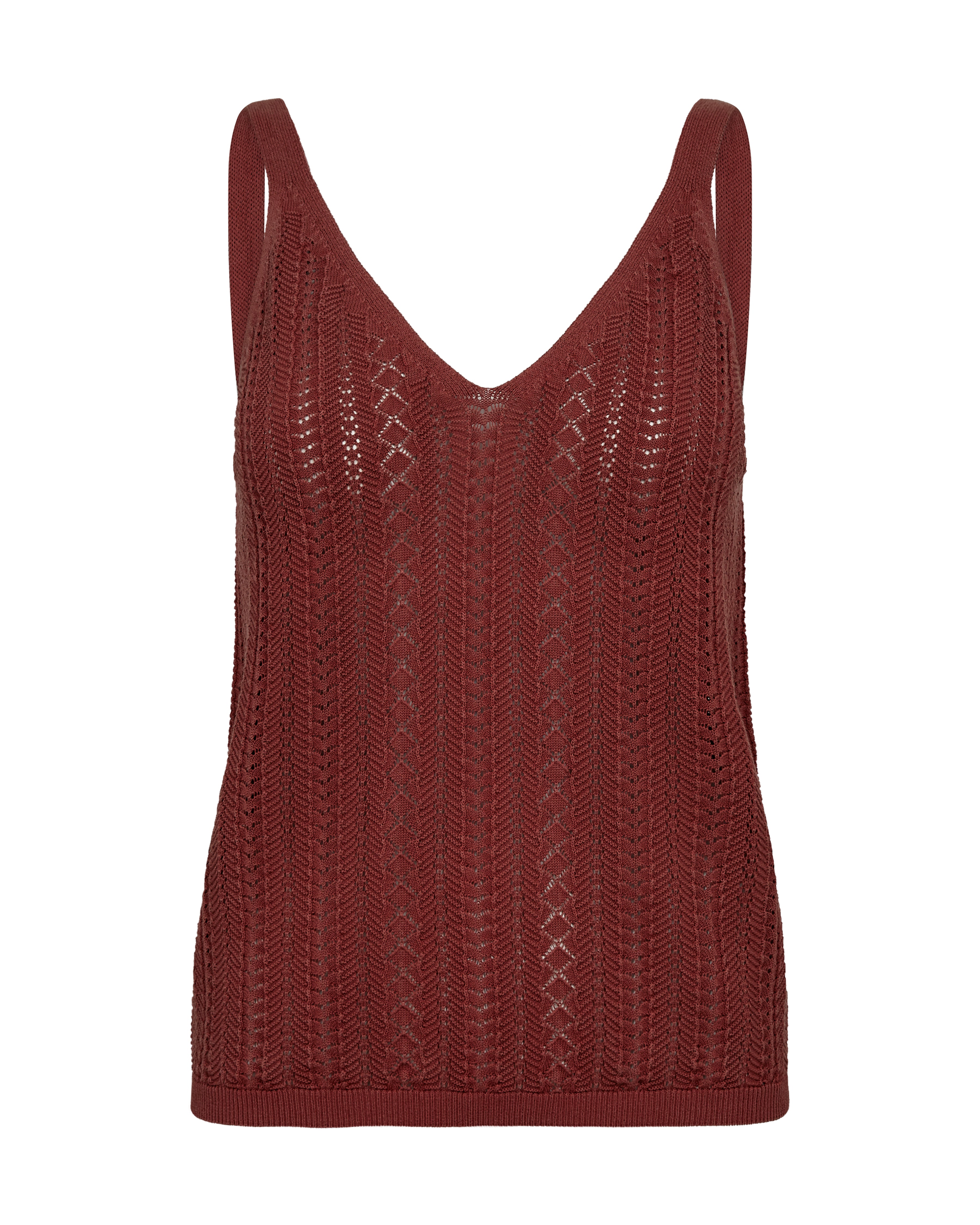 Mos Mosh Cressida Wash Knit Top Cowhide