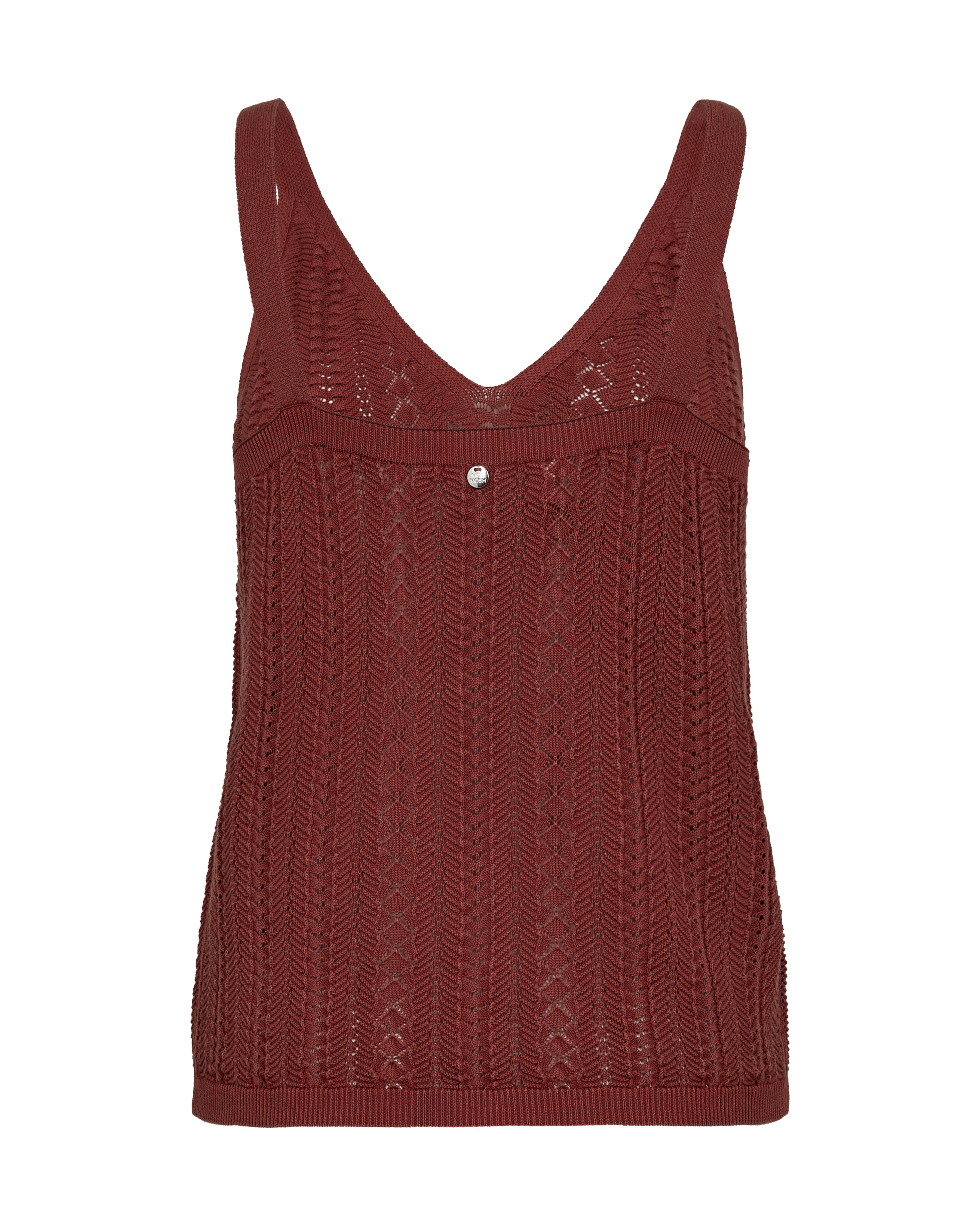 Mos Mosh Cressida Wash Knit Top Cowhide