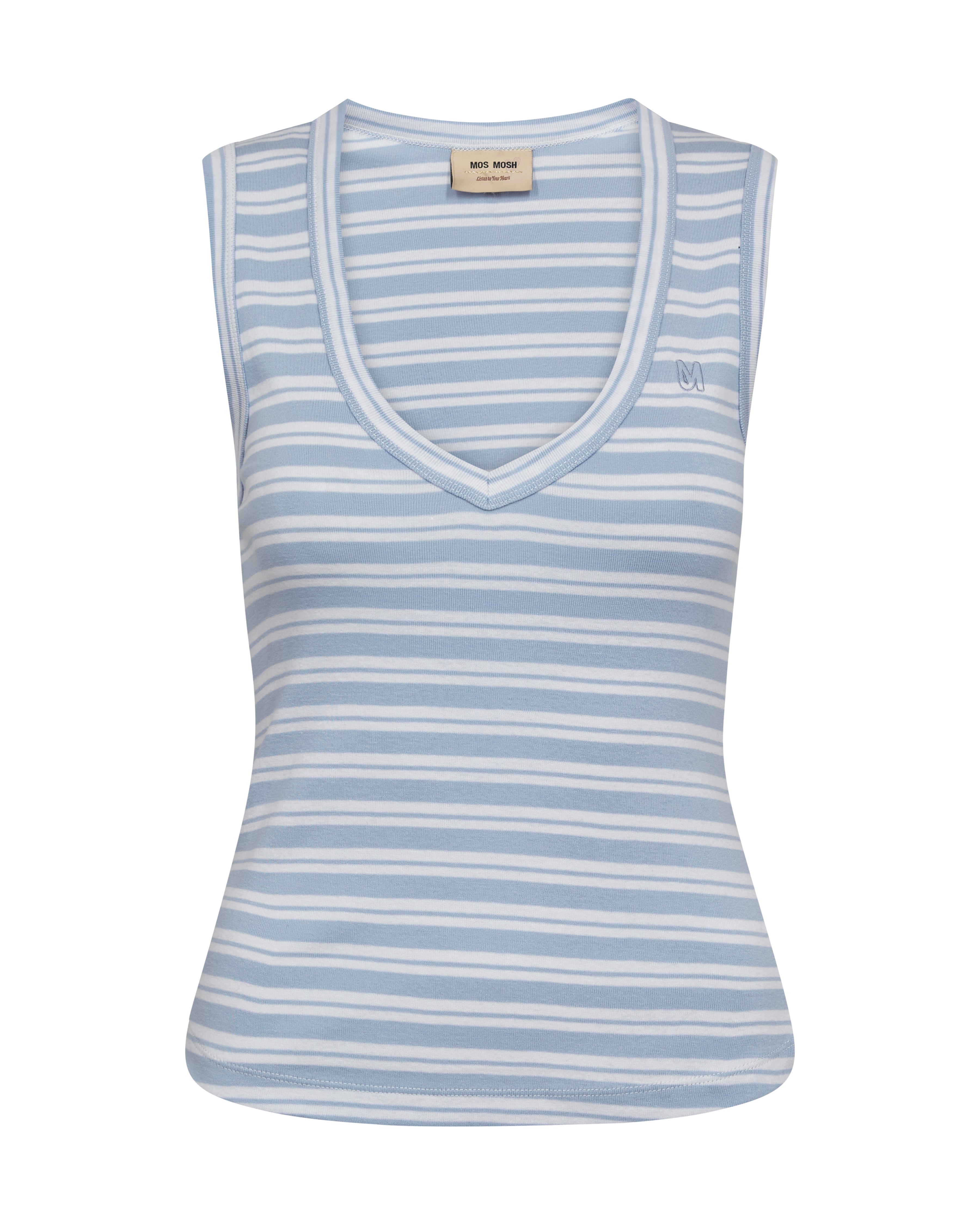 Mos Mosh Elle V-Neck Tank Top Skyway