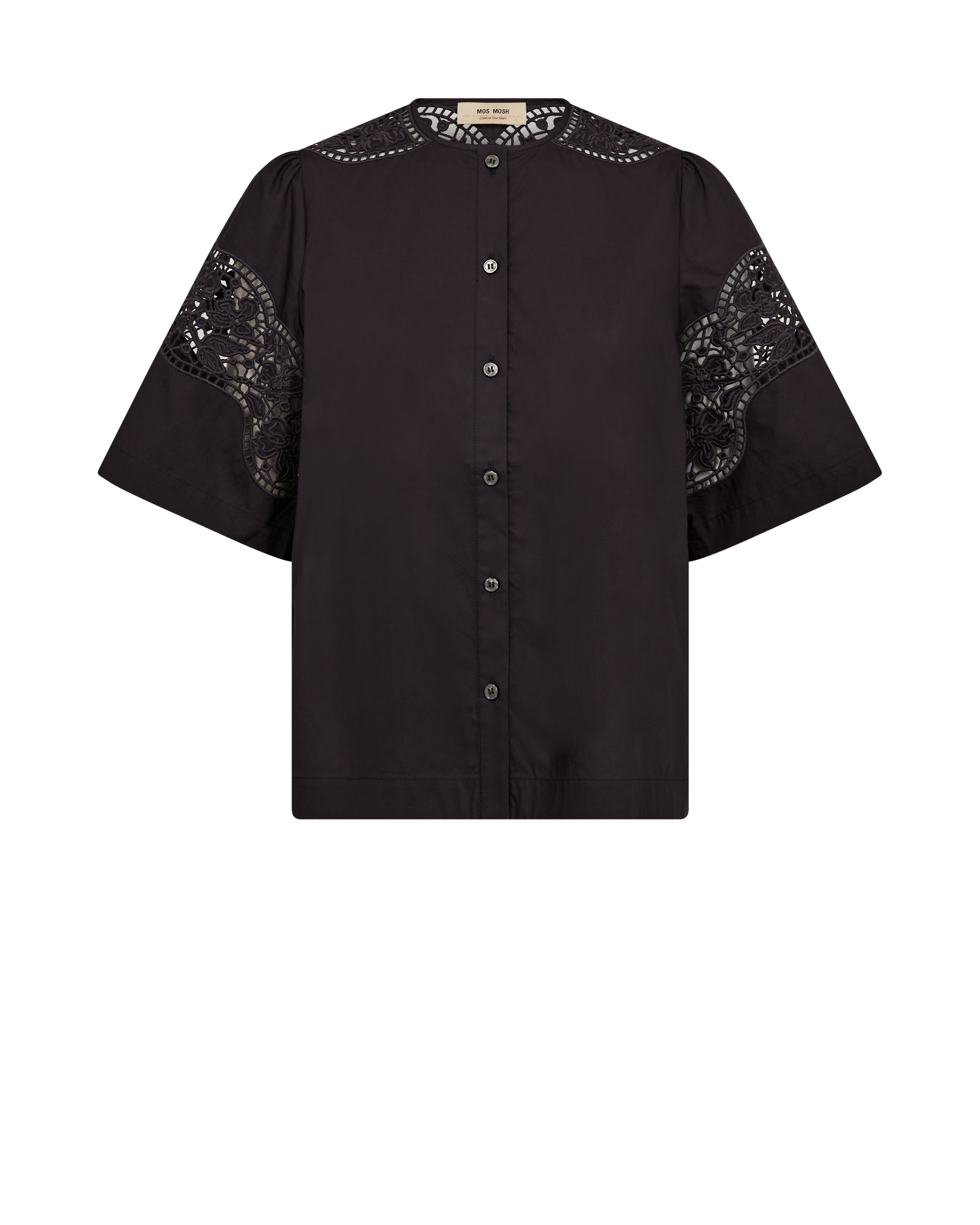 Mos Mosh Rooma Cotoni Shirt Black