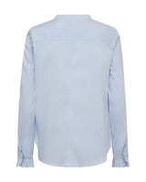 Mos Mosh Mattie Stripe Shirt Light Blue