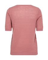 Mos Mosh Bouch Dotty SS Knit Dusty Rose
