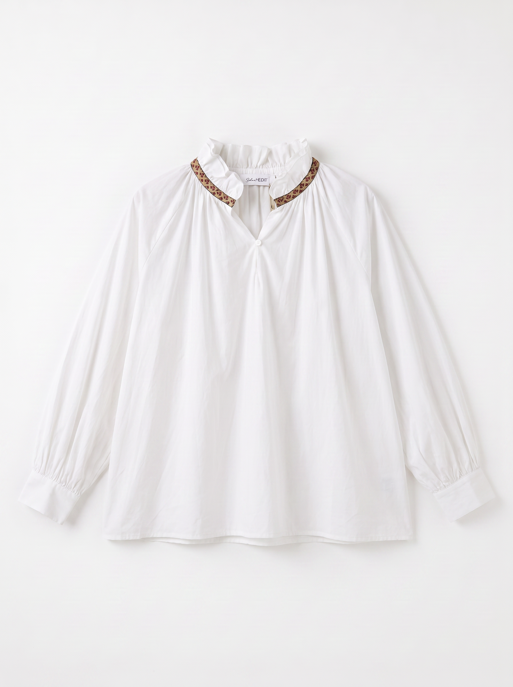 FROCKS CASSIE White Cotton Blouse