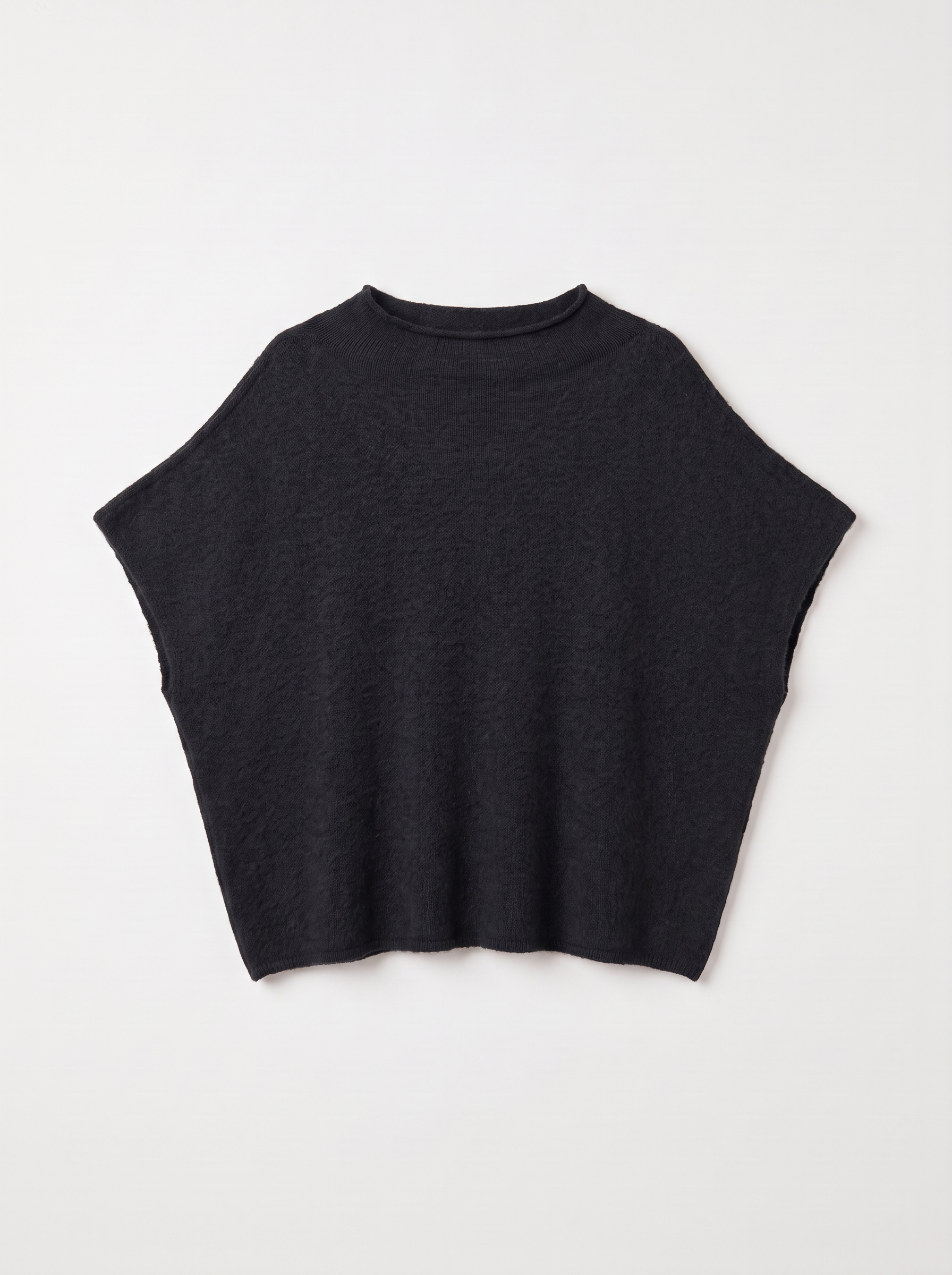 FROCKS CLEO Sleeveless Alpaca Sweater Black