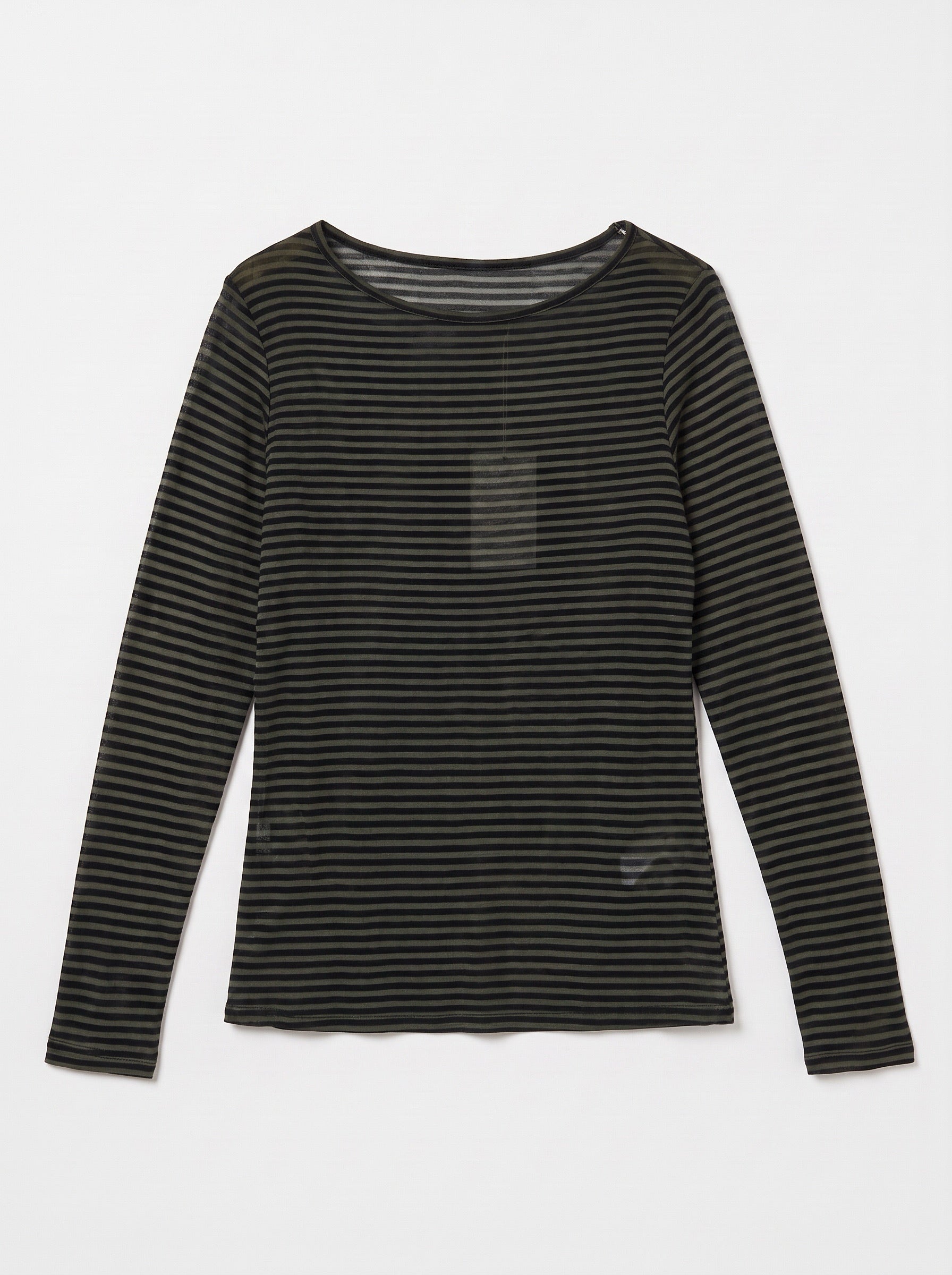 FROCKS COCO Cashmere Second Skin Hunter Stripe