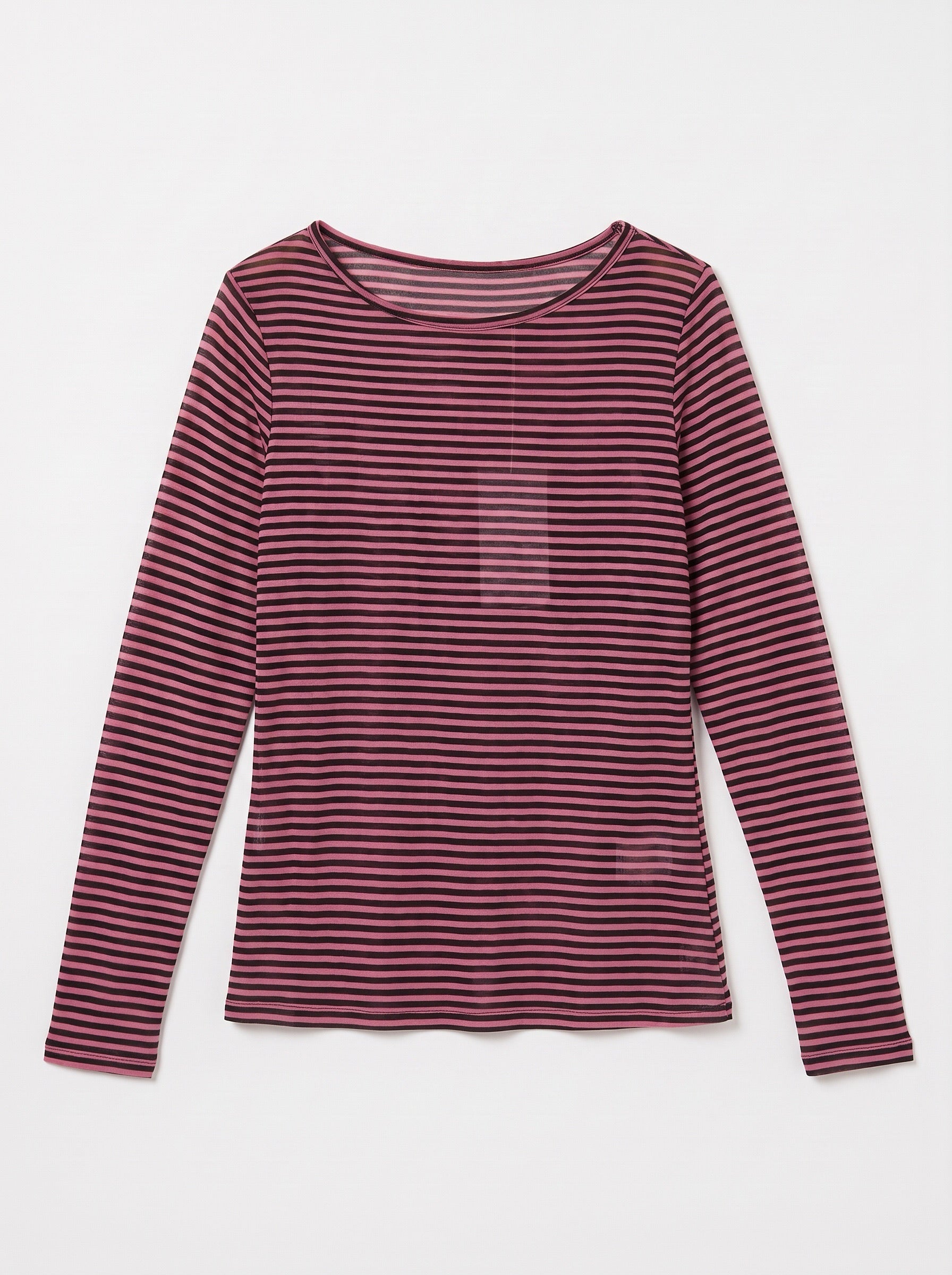 FROCKS COCO Cashmere Second Skin Acai Stripe