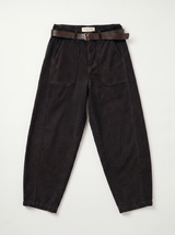 FROCKS BETTY Cord Barrel Pants Choco