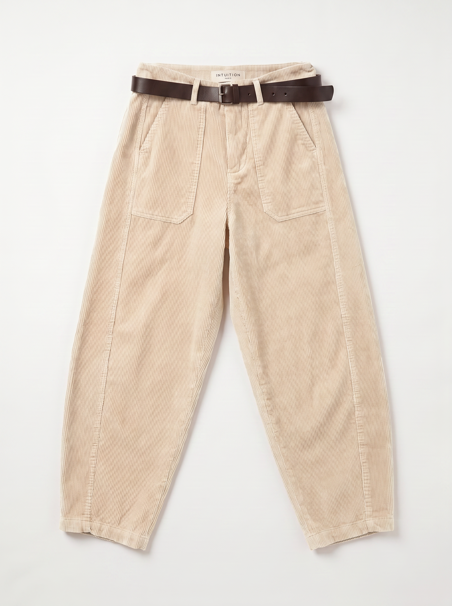 FROCKS BETTY Cord Barrel Pants Cashmere
