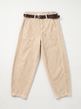 FROCKS BETTY Cord Barrel Pants Cashmere