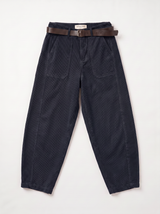 FROCKS BETTY Cord Barrel Pants Black