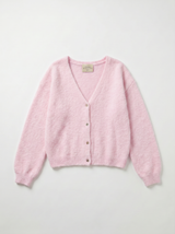 FROCKS LULU Angora Cardigan Candy Floss