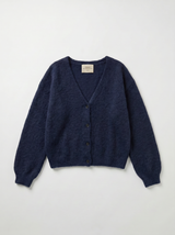 FROCKS LULU Angora Cardigan Indigo