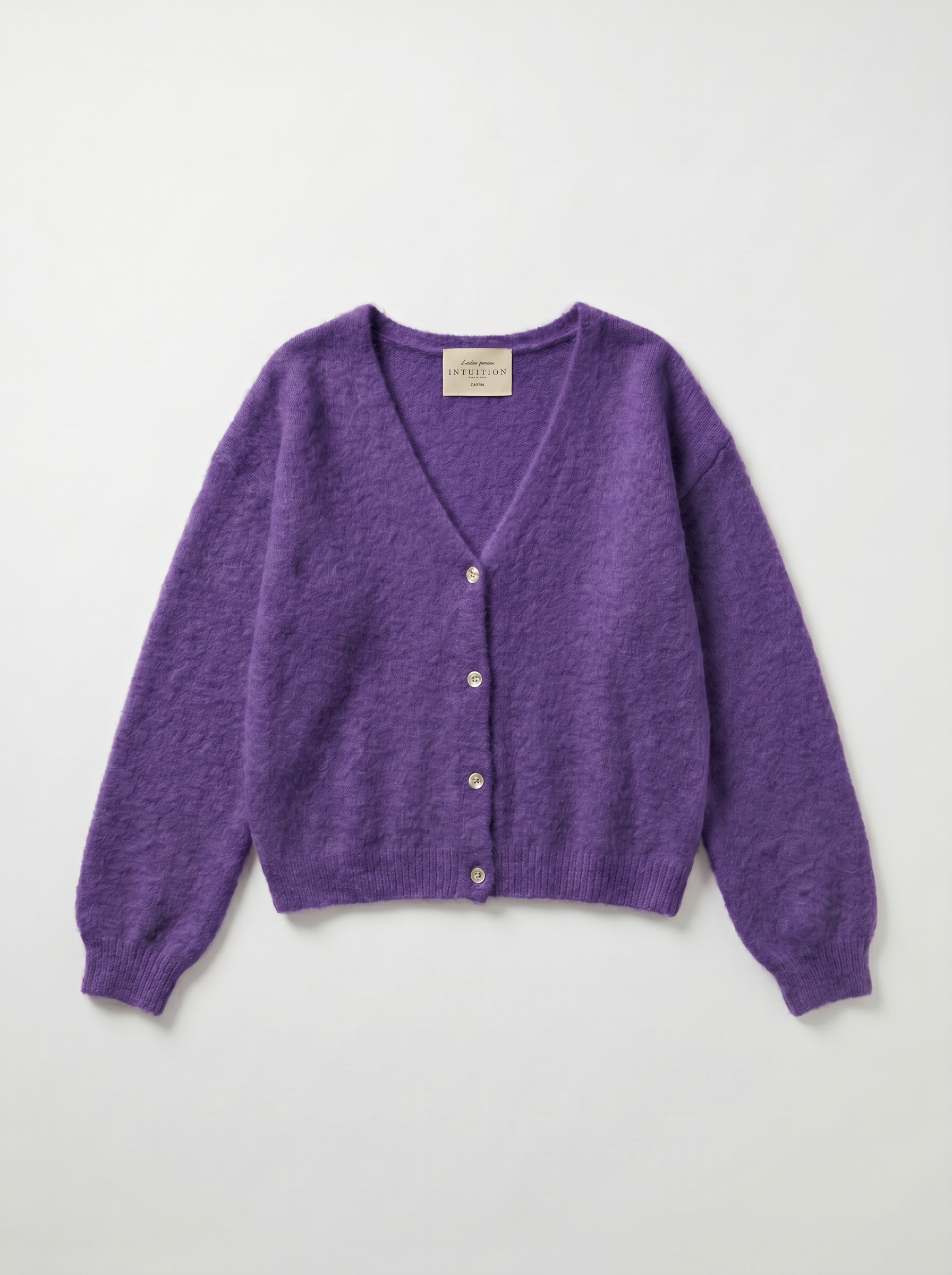 FROCKS LULU Angora Cardigan Crocus