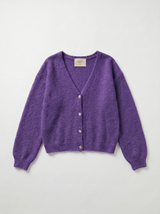 FROCKS LULU Angora Cardigan Crocus