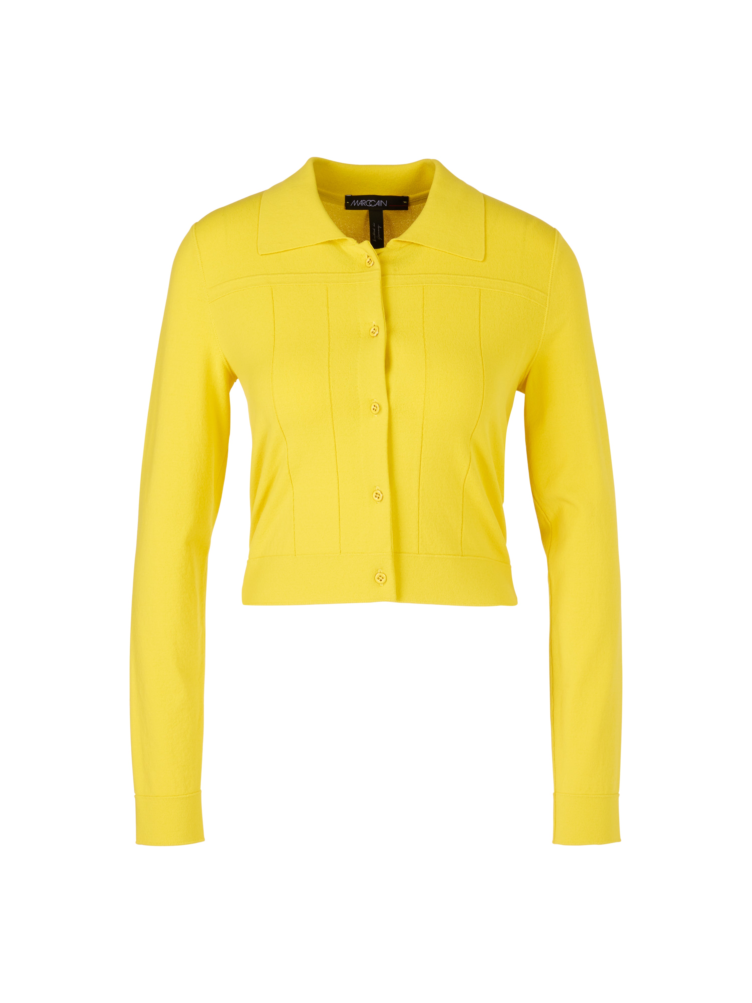 Marc Cain Collections Cardi Bright Sulphur WC39.20M12
