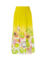 Marc Cain Collections Skirt Bright Sulphur WC71.11W36