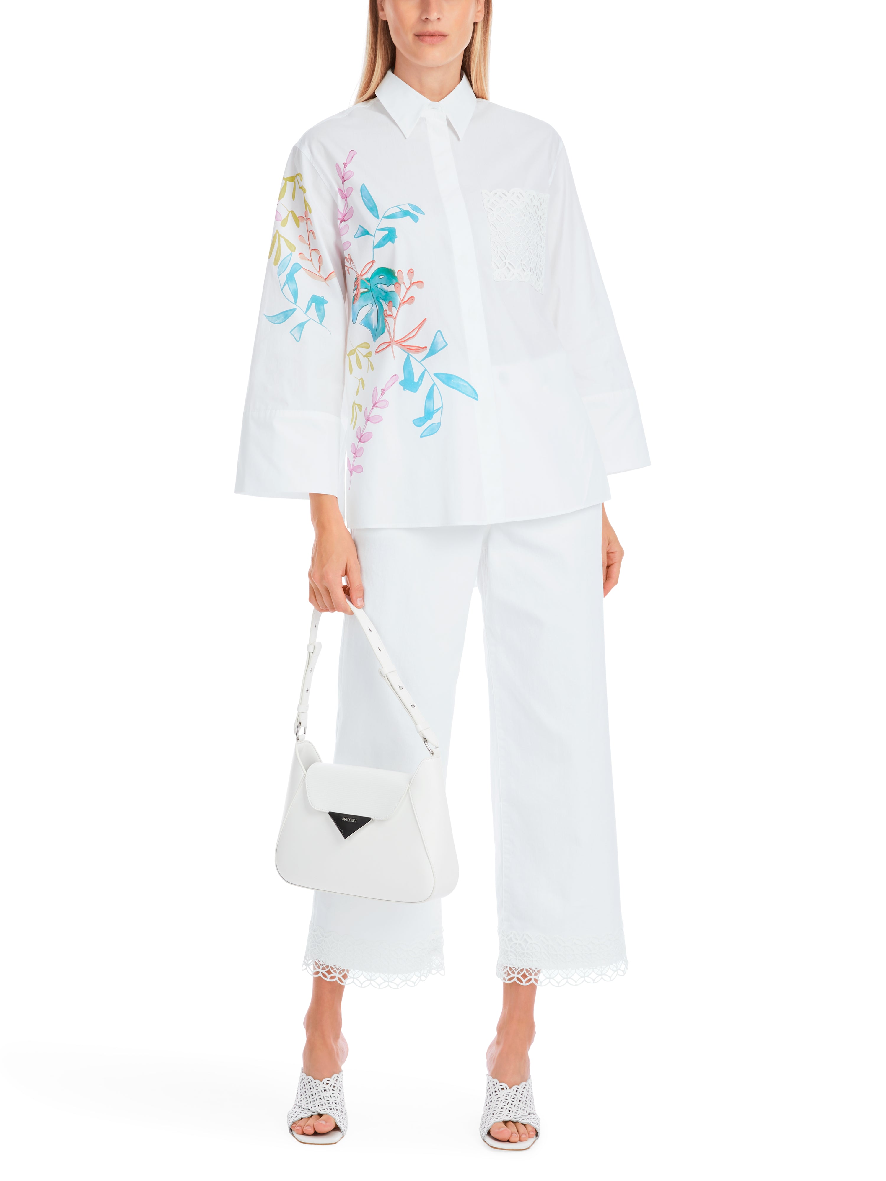 Marc Cain Collections Organic Cotton Shirt With Print