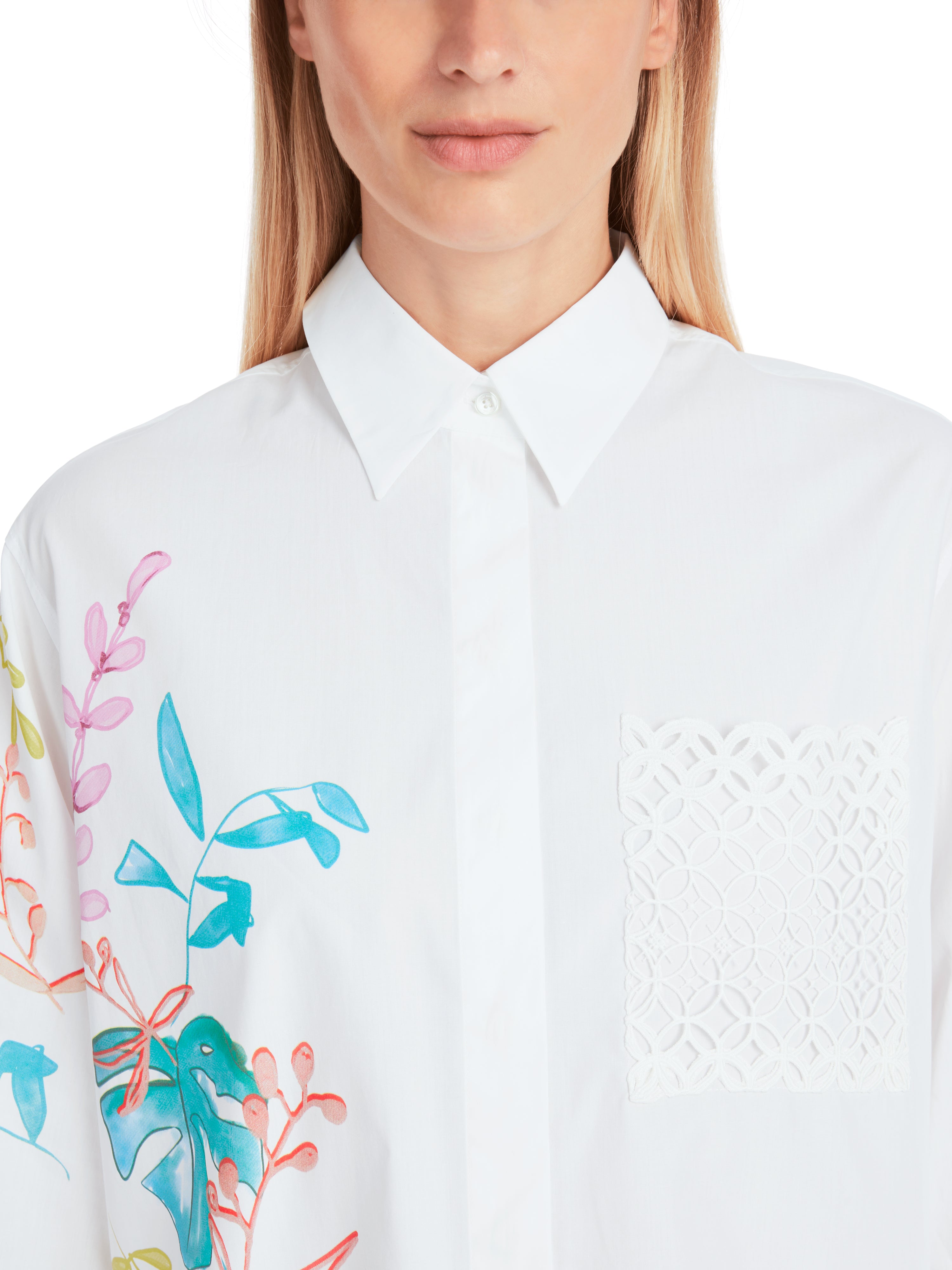 Marc Cain Collections Organic Cotton Shirt With Print