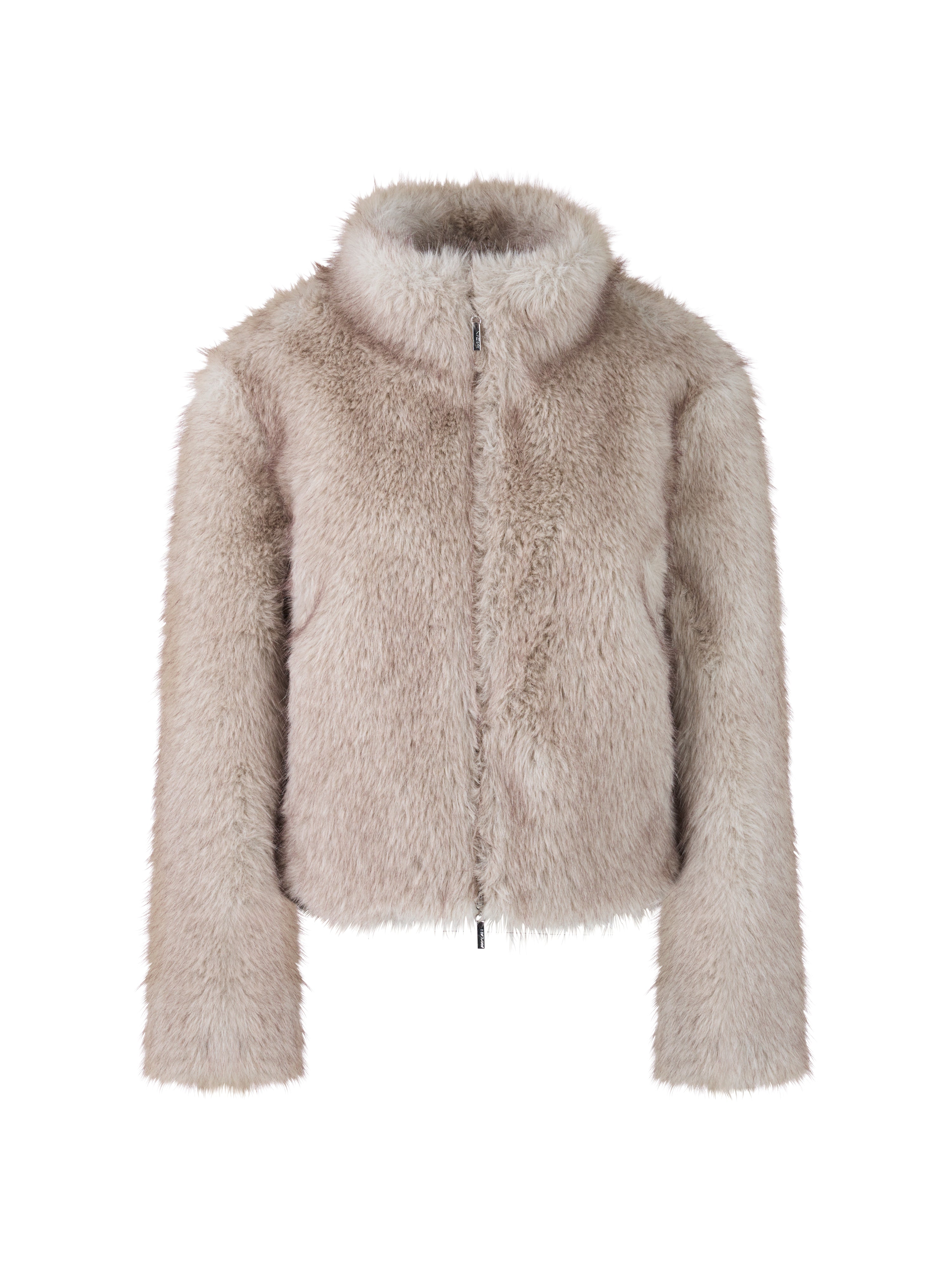 Marc Cain Collections Cosy Faux Fur Jacket ZC12.07W64 Smoke