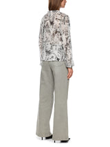 Marc Cain Collections CITY Blouse  ZC51.22.W74 Smoke