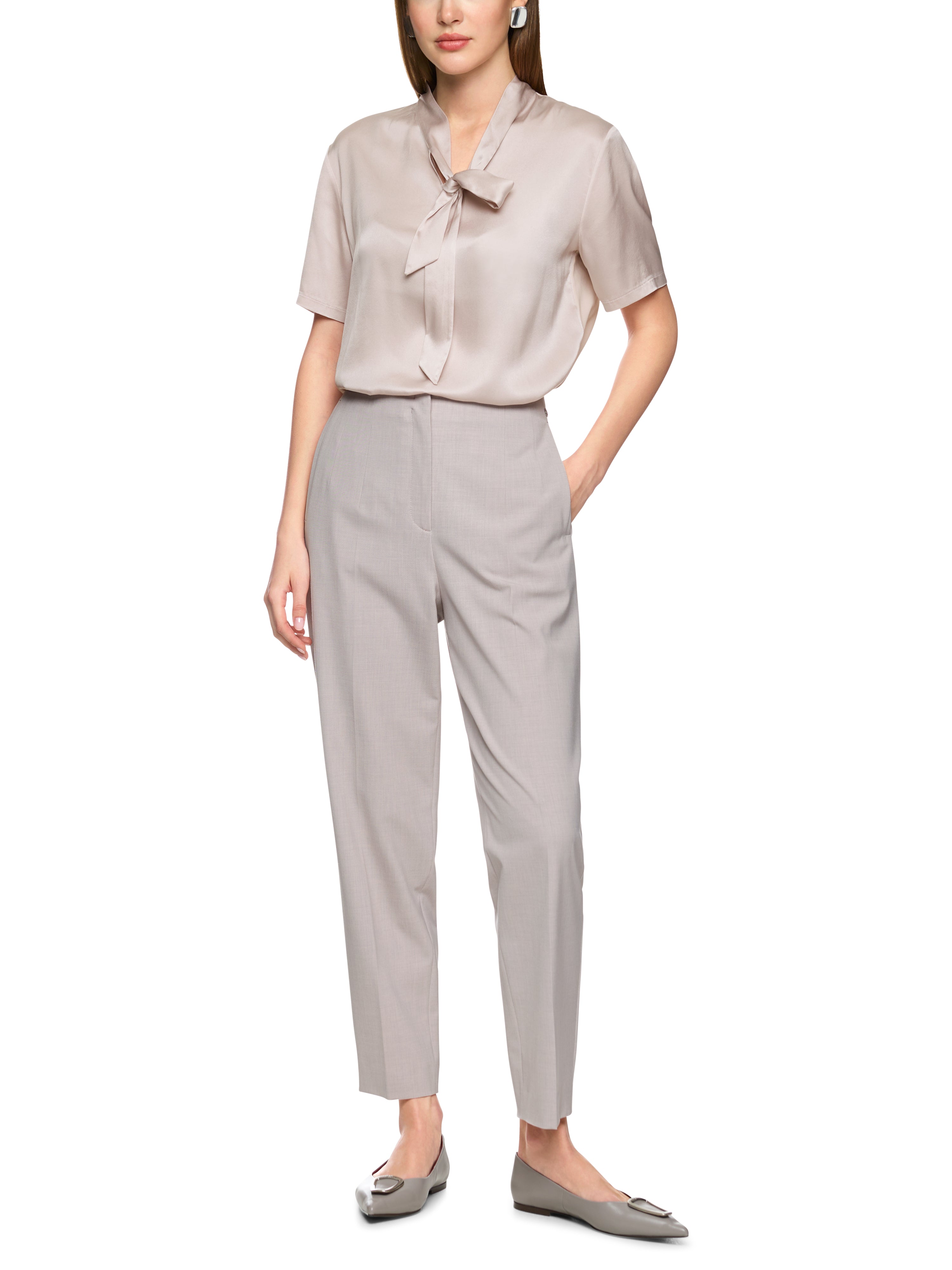 Marc Cain Collections Blouse ZC55.01J15 Light Desert Taupe