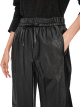 Marc Cain Collections RANCHI Relaxed Fit Pull On Pants Black BP81.35J20