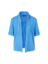 Marc Cain Sports Material Mix Jacket Bright Azure WS31.31J55