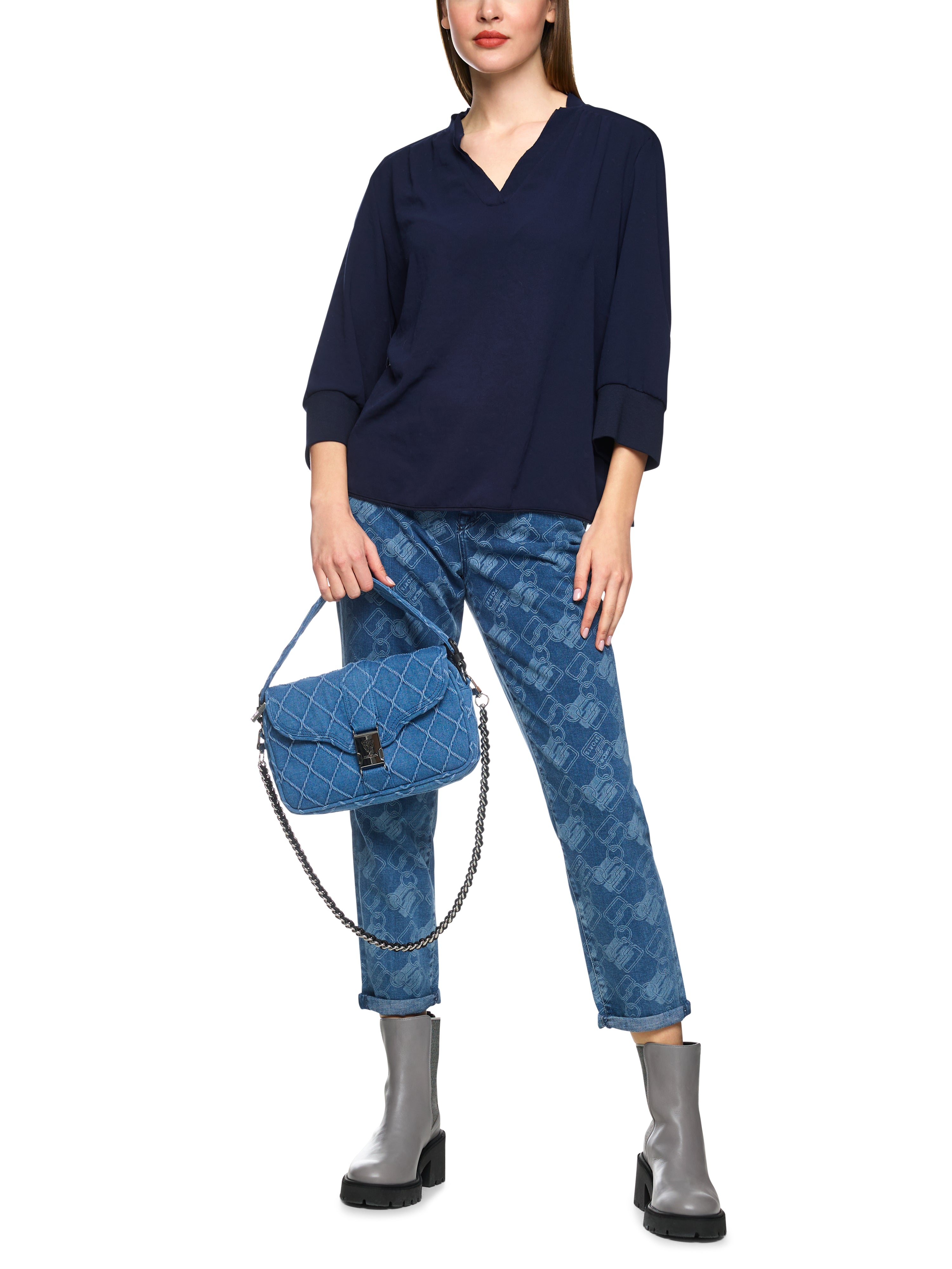Marc Cain Sports Blouse ZS55.04J57 Navy