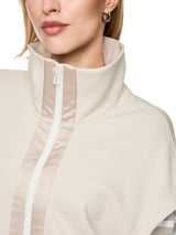 Marc Cain Sports Cotton Blend Gilet Smoke BS37.02J28